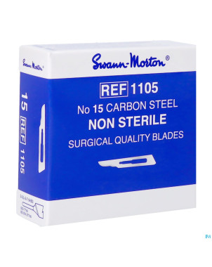 Swann-morton lames bistouris n/st n15 100 consulta