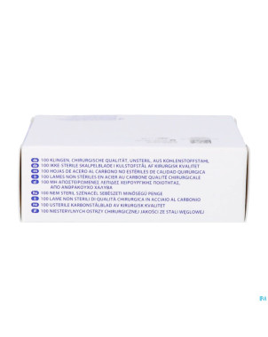 Swann-morton lames bistouris n/st n15 100 consulta