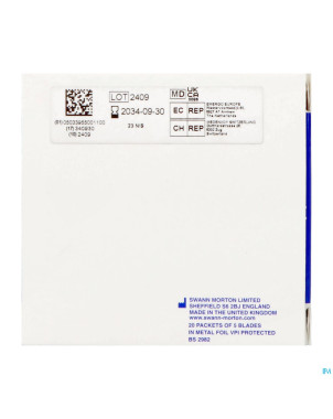 Swann-morton lames bistouris n/st n23 100 consulta