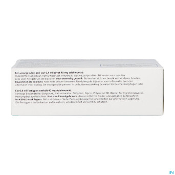 Yuflyma 40mg orifarm stylo prerempli 6+6 ling. alc