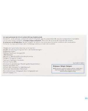 Yuflyma 40mg orifarm stylo prerempli 6+6 ling. alc