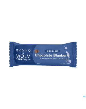 Okono bar energy chocolate blueberry 40g