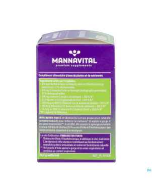 Mannavital immunoton forte v-caps 60
