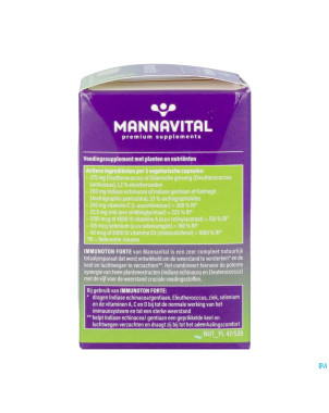 Mannavital immunoton forte v-caps 60