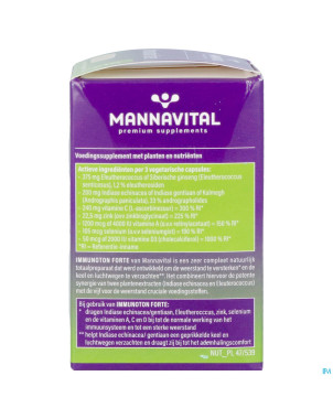 Mannavital immunoton forte v-caps 60