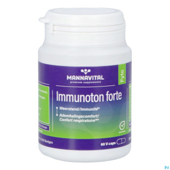 Mannavital immunoton forte v-caps 60
