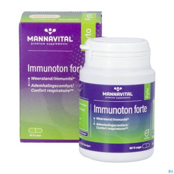 Mannavital immunoton forte v-caps 60