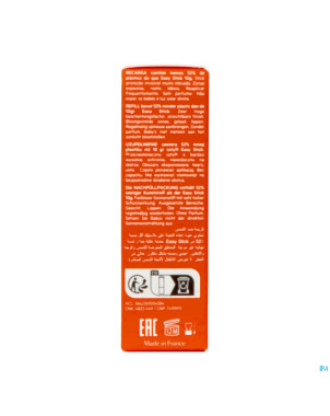 Svr sun secure easy stick spf50+ refill 10g