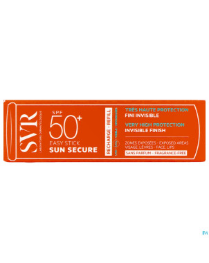 Svr sun secure easy stick spf50+ refill 10g