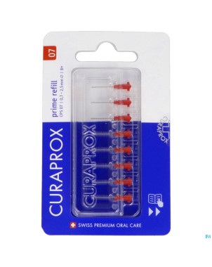 Curaprox cps 07 prime brossettes recharge 8