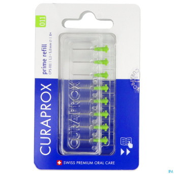 Curaprox cps 011 prime brossettes recharge 8