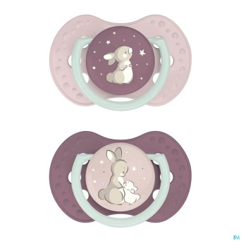 Difrax dynamic sucette day&night assorti 0-3m 2