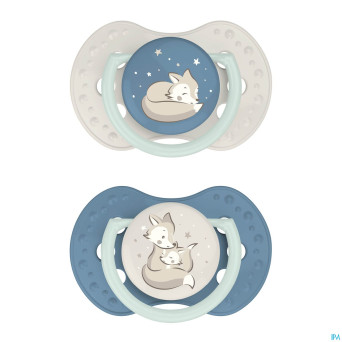 Difrax dynamic sucette day&night boy 3-6m 2