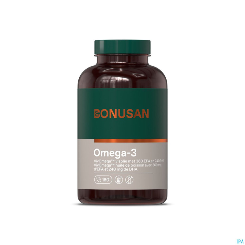Omega 3 softcaps 180 bonusan