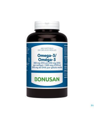 Omega 3 softcaps 180 bonusan