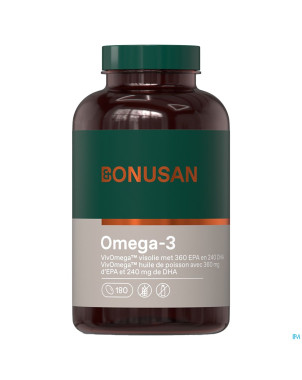 Omega 3 softcaps 180 bonusan
