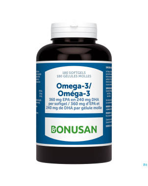 Omega 3 softcaps 180 bonusan