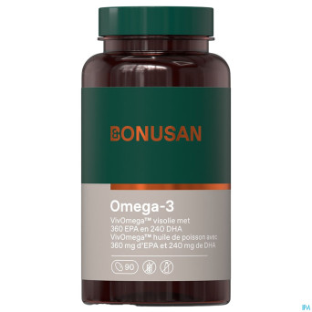 Omega 3 softcaps 90 bonusan