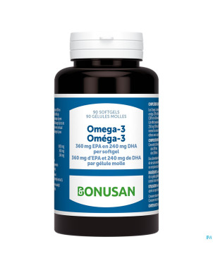 Omega 3 softcaps 90 bonusan
