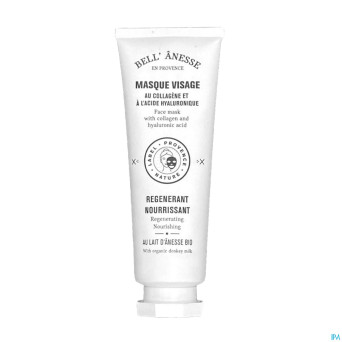 Bell masque visage lait anesse naturel 120ml