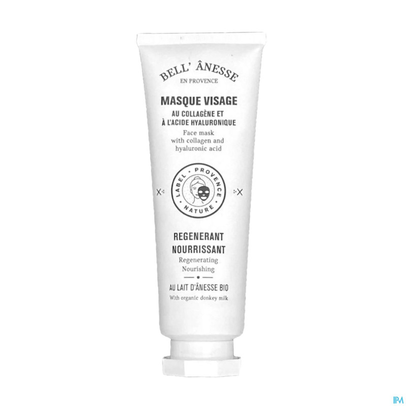 Bell masque visage lait anesse naturel 120ml
