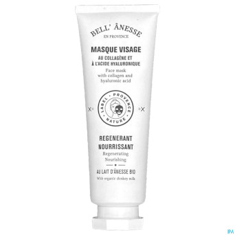 Bell masque visage lait anesse naturel 120ml