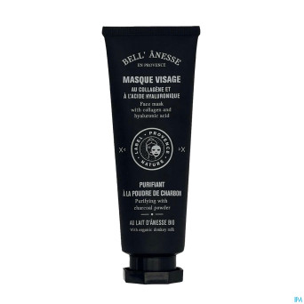 Bell masque visage lait anesse charbon 120ml