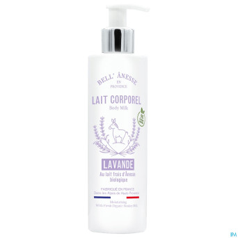 Bell lait corps anesse lavende 250ml