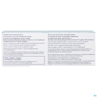 Wegovy abacus 0,25mg flextouch sol inj stylo prer.