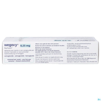 Wegovy abacus 0,25mg flextouch sol inj stylo prer.