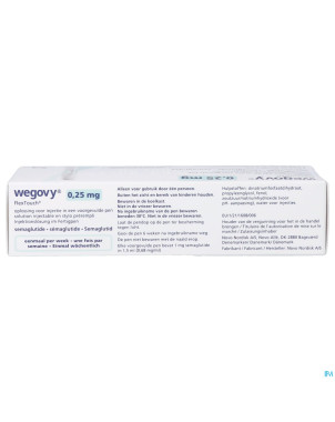 Wegovy abacus 0,25mg flextouch sol inj stylo prer.