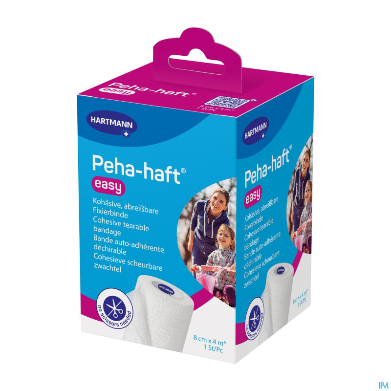 Peha haft easy 8cmx4m blanc 1    3321480