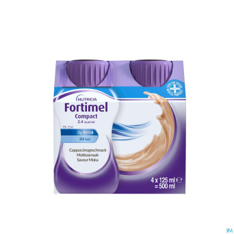 Fortimel compact 2.4kcal moccha 4x125ml