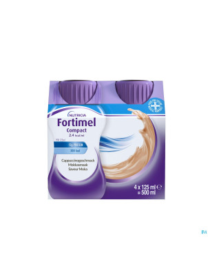 Fortimel compact 2.4kcal moccha 4x125ml
