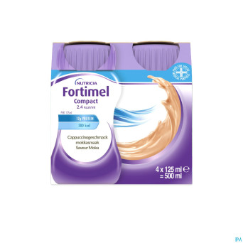 Fortimel compact 2.4kcal moccha 4x125ml
