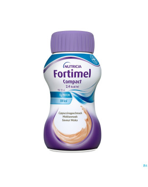 Fortimel compact 2.4kcal moccha 4x125ml