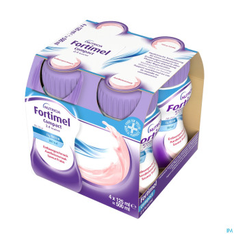 Fortimel compact 2.4kcal fraise 4x125ml