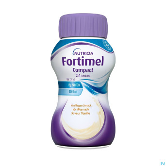 Fortimel compact 2.4kcal vanille 4x125ml