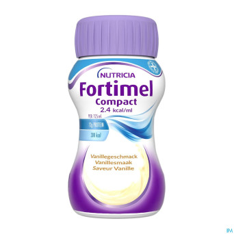 Fortimel compact 2.4kcal vanille 4x125ml