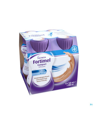 Fortimel compact 2.4kcal chocolat 4x125ml