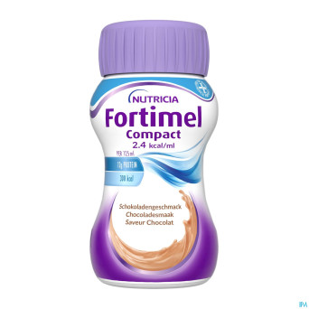 Fortimel compact 2.4kcal chocolat 4x125ml