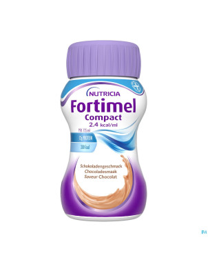 Fortimel compact 2.4kcal chocolat 4x125ml