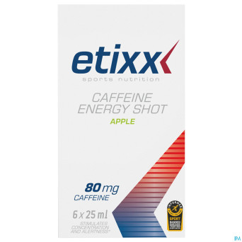 Etixx caffeine energy shot   9x25ml