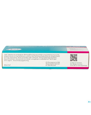 Solifenacine tamsulosine eg 6/04,mg lib.mod.comp30