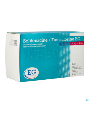 Solifenacine tamsulosine eg 6/04,mg lib.mod.comp90
