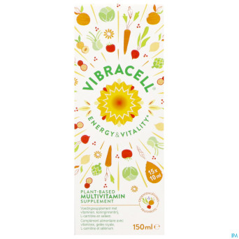 Vibracell energy&vitality plant.multiv.15x10ml nf