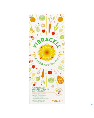 Vibracell energy&vitality plant.multiv.15x10ml nf
