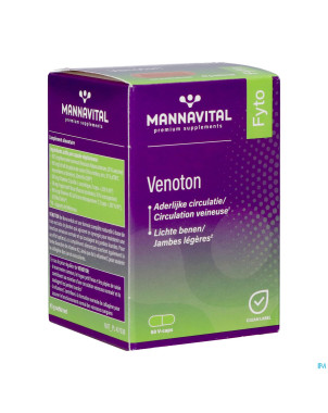 Mannavital venoton v-caps 60