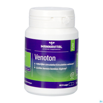 Mannavital venoton v-caps 60