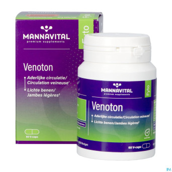 Mannavital venoton v-caps 60